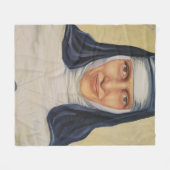 Zuster Dulce van de Armen Fleece Deken (Voorkant (Horizontaal))