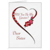 Zuster, een kruipen hartroeter uitnodigen (Voorkant)