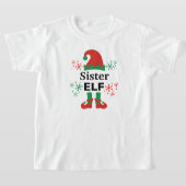 Zuster Elf Meisjes' Wit T-shirt (Laagn)