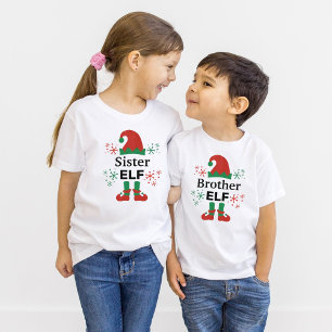 Zuster Elf Meisjes Wit T-shirt