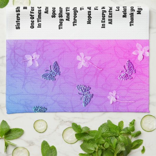 Zuster Embellijns Theedoek (Gevouwen)