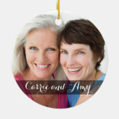 Zuster- en Beste Vriendenversiering Keramisch Ornament (Achterkant)
