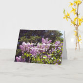 Zuster en Husbands Jubileum Kaart (Gele Bloem)