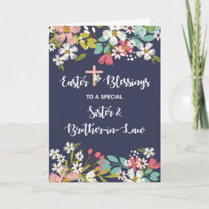 Zuster en zwager Pasgeborenen van Risen Kaart