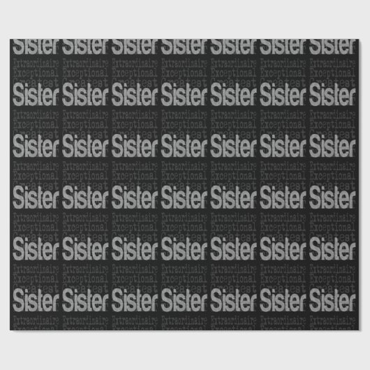 Zuster Extraordinaire Cadeaupapier (Vlak)