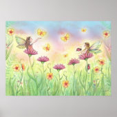 Zuster Fairies in het Poster van de tuin (Voorkant)