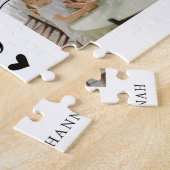 Zuster Foto Collage Typografie Keepslag Legpuzzel (Zijkant)