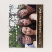 Zuster Foto niemand begrijpt dat zuster Wood Legpuzzel (Verticaal)