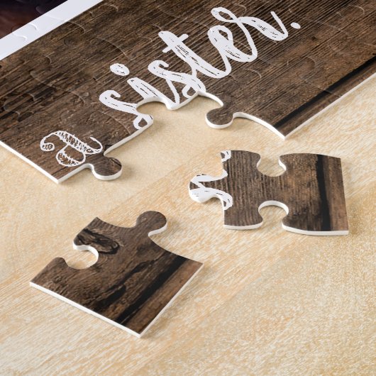 Zuster Foto niemand begrijpt dat zuster Wood Legpuzzel (Zijkant)