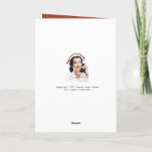  zuster Funny Birthday-kaart Kaart (Achterkant)