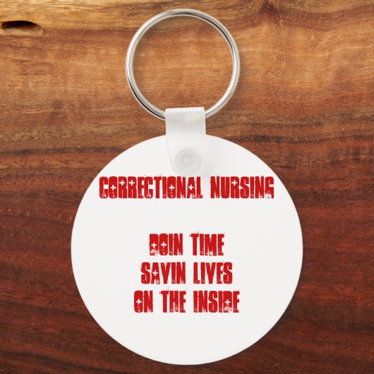 Zuster-Funny Sleutelhanger (Voorkant)