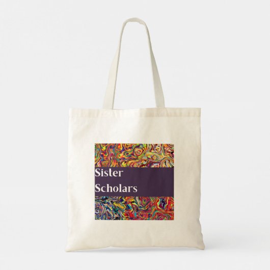 Zuster Geleerden/Hermanas Académicas Tote Bag (Achterkant)