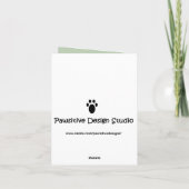 Zuster - Geluk Kaart (Achterkant)