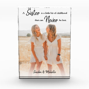 zuster Gepersonaliseerd fotocadeau Fotoblokken