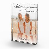 zuster | Gepersonaliseerd fotocadeau Fotoblokken (Rechts)