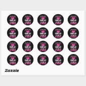 Zuster Gift dat ik ooit de mooie zuster was Ronde Sticker (Vel)