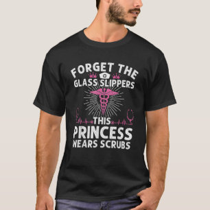 Zuster Gift for Women Cool Deze prinses draagt scr T-shirt