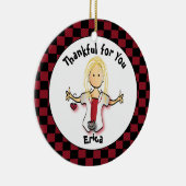 Zuster Gift - Funny Gift for Nurse Keramisch Ornament (Rechts)