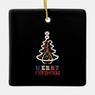 Zuster Gift Mery Kerstmis Keramisch Ornament