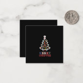 Zuster Gift Mery Kerstmis Notitiekaartje (Voorkant / Achterkant in situ)