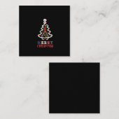 Zuster Gift Mery Kerstmis Notitiekaartje (Voorkant / Achterkant)