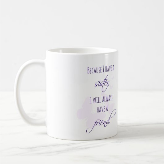 Zuster Gift Mok met zuster Quote Gift voor zuster (Links)