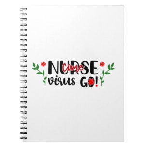 Zuster Gift Nurse Kompen Virus Go Notitieboek