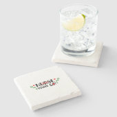 Zuster Gift Nurse Kompen Virus Go Stenen Onderzetter (Zijkant)