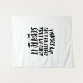 Zuster Gift verpleegster, we kunnen geen stommelin Wandkleed (Voorkant (horizontaal))