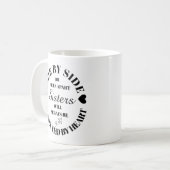 Zuster Gift, zuster Mok, Friendship Mok, Koffiemok (Voorkant links)