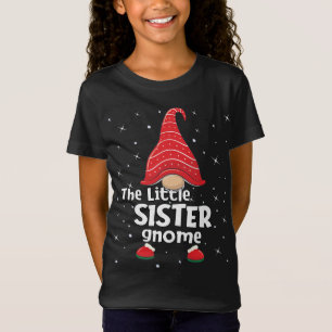 Zuster Gnome Family Matching met Kerstmis T-shirt