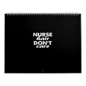 zuster haar geeft niet om kalender (Hoes)