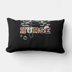 Zuster Halloween Shirt Gift with Pumpkin Boo Spide Kussen