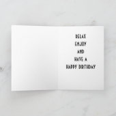 ZUSTER-HAMMOCK ZEGT-ONTSPANNEN, GENIETEN / GELUKKI KAART (Binnen)