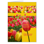 Zuster Happy Pap Tulip-kaart (Voorkant)