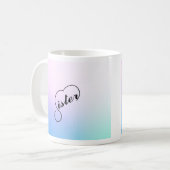 Zuster hart- en pastelkleuren koffiemok (Voorkant links)