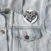 Zuster HEART Ronde Button 5,7 Cm (In situ)