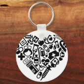 Zuster HEART Sleutelhanger (Voorkant)