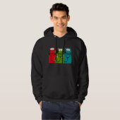 Zuster Hoodie "Kattenverplegers" (Voorkant volledig)