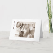 ZUSTER, IK HOOP DAT UW VERJAARDAG NET ZO BIJZONDER KAART (Voorkant)