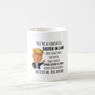 Zuster in de wet Beste cadeau Koffiemok
