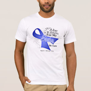 Zuster-in-Law Periwinkle Ribbon - Stomach Cancer T-shirt