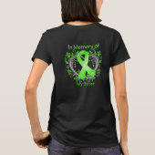 Zuster - In Memory Lymphoma Heart T-shirt (Achterkant)