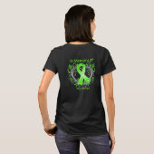 Zuster - In Memory Lymphoma Heart T-shirt (Achterkant volledig)