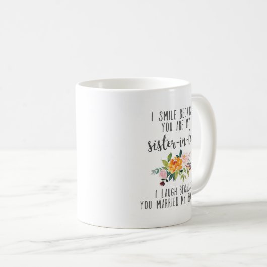 Zuster in wet grappige Gift Mok (Voorkant rechts)