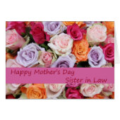 Zuster in Wet Happy Moederdag kaart (Voorkant Horizontaal)