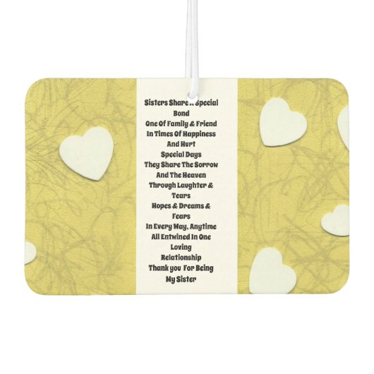 Zuster Inspirerend Luchtverfrisser (Voorkant)