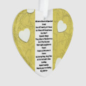 Zuster Inspirerend Ornament (voorkant)