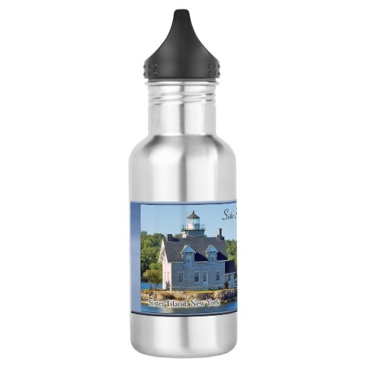 Zuster Island Lighthouse Waterfles (Links)