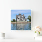 Zuster Islands Lighthouse, 1.000 eilanden New York Vierkante Klok (Huis)